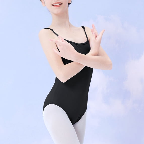 Girls' Classics Camisole Leotard with Adjustable Straps
