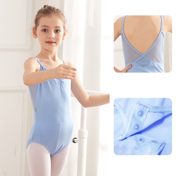 Girls' Classics V-Neck Camisole Leotard