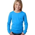 thumbnail image 1 of Clementine Apparel Girls Crew Neck Long Sleeve Plain T-Shirt, 1 of 1