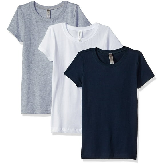 Girls Clementine Three-Pack Everyday Crewneck T-Shirts (Pack of 3)