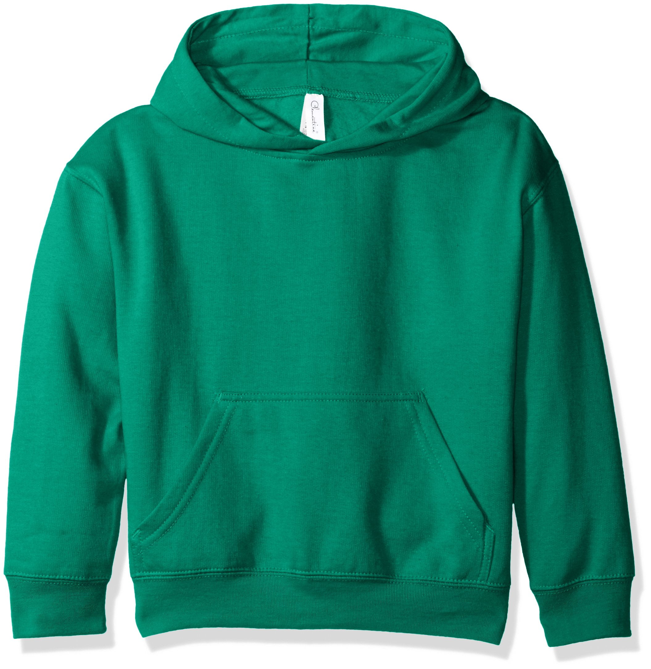 Girls Clementine Youth Hooded Pullover Sweatshirt with Pouch Pocket