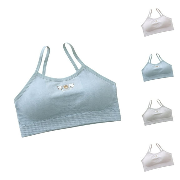 Girls Clothes Girls Sports Bra Seamless Training Crop Top Adjustable Straps for Athletic Wear