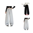 thumbnail image 1 of Girls Clothes Girls Sweatpants Kids Drawstring Active Joggers Solid Color Pull-On Lounge Pants with Pockets Elastic Waist for Casual Wear 4-12 Years, 1 of 6
