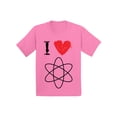 thumbnail image 1 of Girls Graphic Tees - I Love Science T-Shirt for Youth, 1 of 4