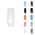 thumbnail image 1 of Girls Clothes Kids Pants Long Bloomers Solid Elastic Waist Harem Style Basic Joggers Trousers for Summer, 1 of 3