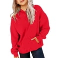 thumbnail image 1 of Girls Clothes Sport Pullover Heated Sweatshirt Pullover Hoodies Cute Oversized Pocket Sweatshirt Tops Fashion Sweatshirts for Girls Trendy, 1 of 7