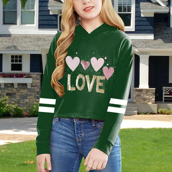 Girls Clothes Toddler Hoodies Cute Pattern Print Daily Cool Casual Pullover Hooded for Boys Girls Long Sleeve Graphic Top Hoodie for Girls
