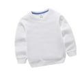 thumbnail image 1 of Girls' Clothing Clearance Boys Girls Fleece Crew Neck Long Sleeve Sweatshirt Soft Pullover Sweaters for Kids Kids New Year Gift Save Big, 1 of 3