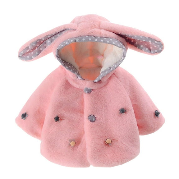 Girls' Clothing Newborn Baby Girls Hooded Cloak Toddler Kids Windproof Poncho Outerwear Thicken Jacket Save Big