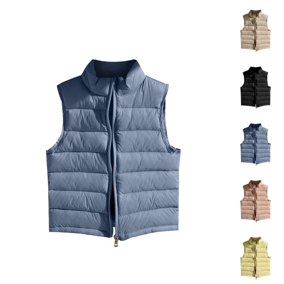 Girls Clothing Jackets for Girls Kids Down Coat Vest For Little Boy Girls Lightweight Windproof Winter Jacket Outwear Kids Fall Sleeveless Coats