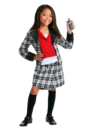 Girls Clueless Dee Costume