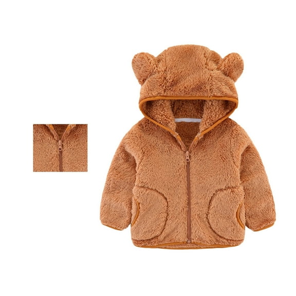Girls Coat & Jacket Toddler Baby Girl Jacket Hooded Children's Winter Outerwear Coat for Kids Outerwear