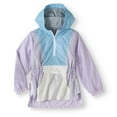 thumbnail image 1 of Girls' Colorblock Windbreaker Jacket With Lining, 1 of 1