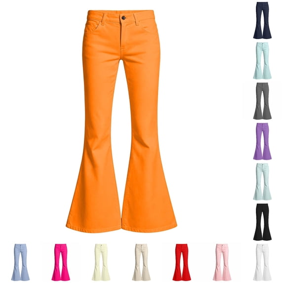 Girls' Comfortable Leg Pants for Kids - Everyday Wear with Soft Elastic Waist Easy Care and Versatile Daily Comfort for Girls Size 15-16 Years