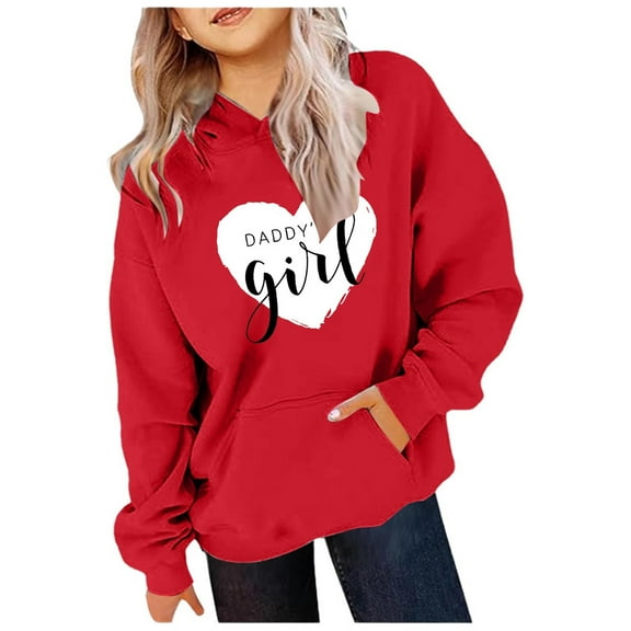 Girls Cool hoodies Cropped Sweatshirts Long Sleeve Graphic Top Graphic Hoodies Preppy Trendy Sweatshirt Sweatshirts for Women Loose Fit