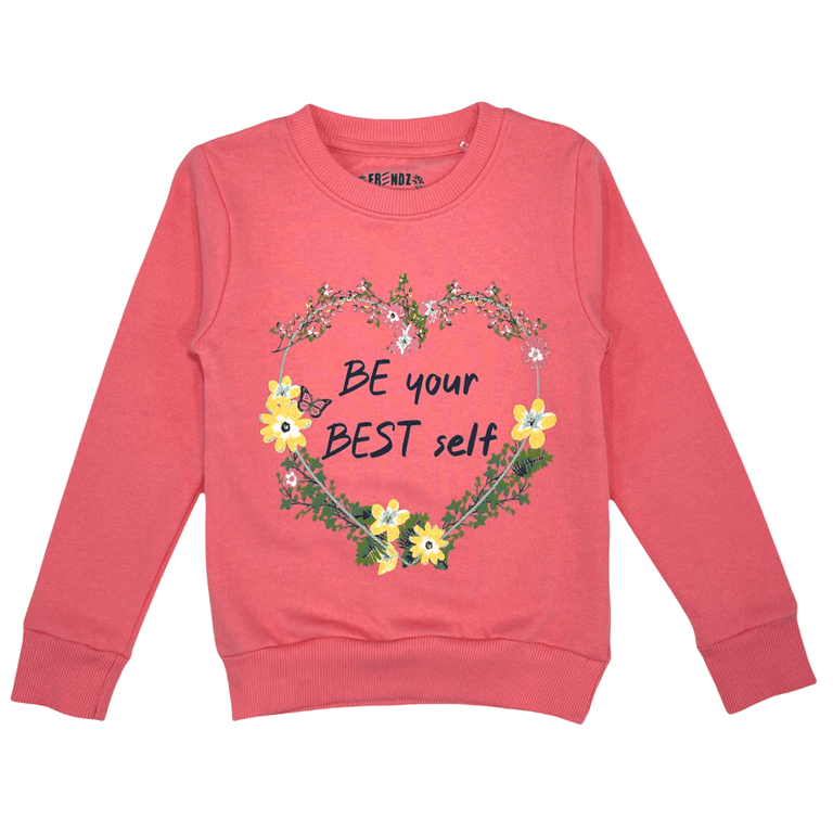 Coral color sweatshirt deals