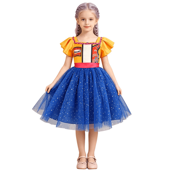 Girls Cosplays Dress Clothing Halloween Performance Skirts Clothing Dress