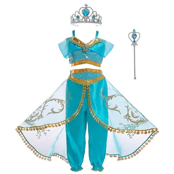 Girls Costume Princess Dress Party Cosplay for Kids Toddler Child Teen