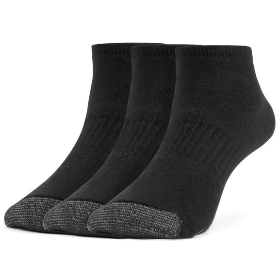 Girls' Cotton Extra Soft Low Cut Cushion Socks - 3 Pairs