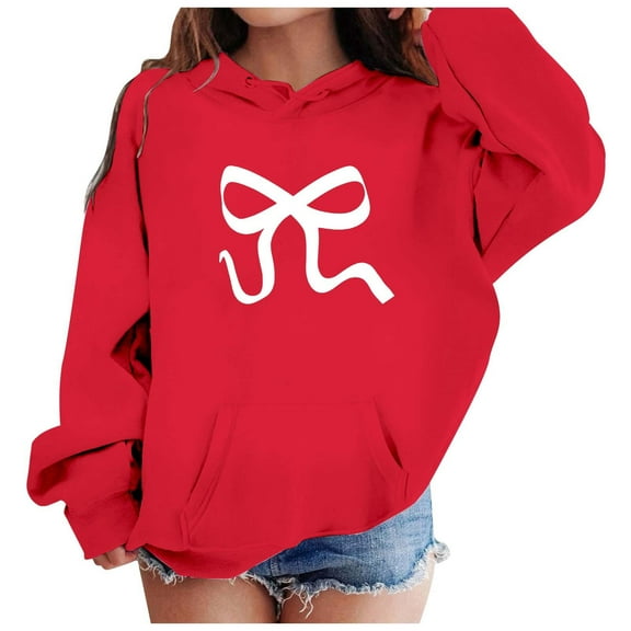 Girls Toddler Hoodies Crop sweatshirt Graphic Casual Long Sleeve Hoodies Cute Pattern Print Sweatshirts for Women Loose Fit