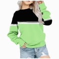 thumbnail image 1 of Girls Cotton Hoodies Toddler Fall Pullover Hooded Medium Weight Sweatshirts with Pocket,6-12 Months 12-24 Months 2t 3t 4t 5t 6t 7t 8t 9t Children Green 9-10 Years, 1 of 5
