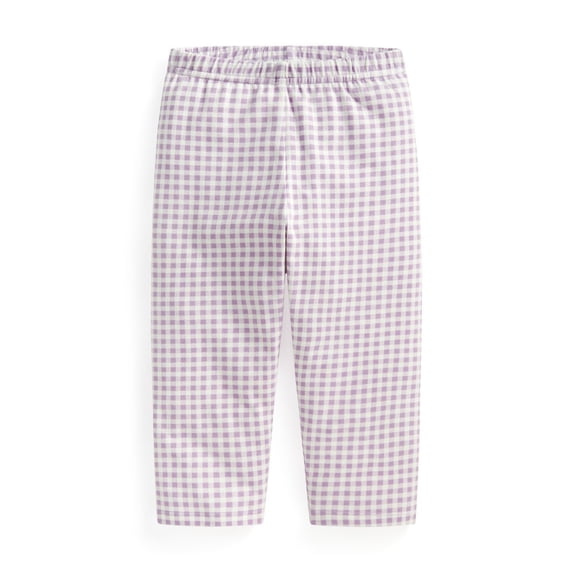 Girls Cotton Plaid Capri Pants High Waist Stretchy Soft Cropped Trouser Summer Breathable Casual Going Out Crop Pants