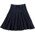 thumbnail image 1 of Girls Cotton Rib Stonewash Panel Skirt, 1 of 2