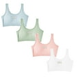 thumbnail image 1 of Girls Cotton Sports Bra 4-Pack, 1 of 3