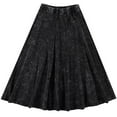 thumbnail image 1 of Girls Cotton Stonewash Maxi Panel Skirt, 1 of 4