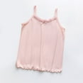 thumbnail image 1 of Girls Cotton Tank Top 3-14 Years Cute Spaghetti Strap Cami Top Teens Kids Casual Solid Color Pullover Loungewear Undershirts Vests, 1 of 3