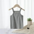 thumbnail image 1 of Girls Cotton Tank Tops Sleeveless Spaghetti Strap Cami Top Size 3-14 Teens Kids Casual Solid Pullover Basic Going-Out Undershirts Vests, 1 of 3