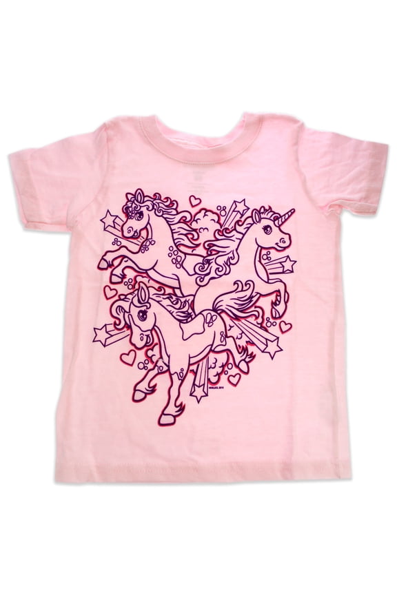 Girls Crew Tee - Iluv Horses - Balerina by DelSol for Kids - 1 Pc T-Shirt (2T)