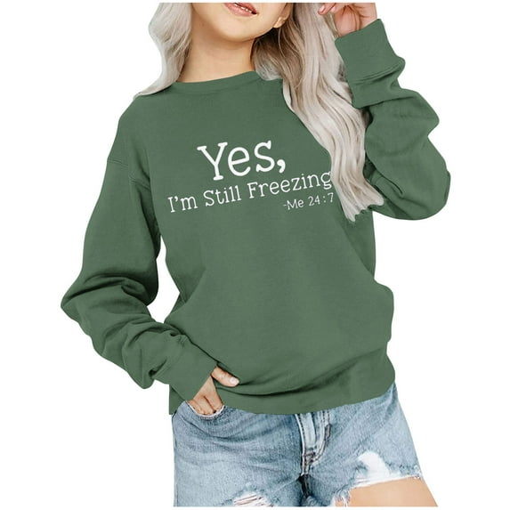 Girls Crewneck Oversized Sweatshirt Kids Fashion Long Sleeve Pullover Tops 1-12 Years