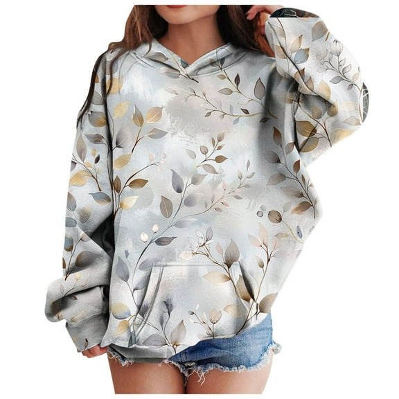 Girls Crewneck Sweatshirt Long Sleeve Pullover Tops Drop Shoulder Sweatshirts Color Block Ribbed Trim for 5-14 Years Toddler Winter Coats for Boys