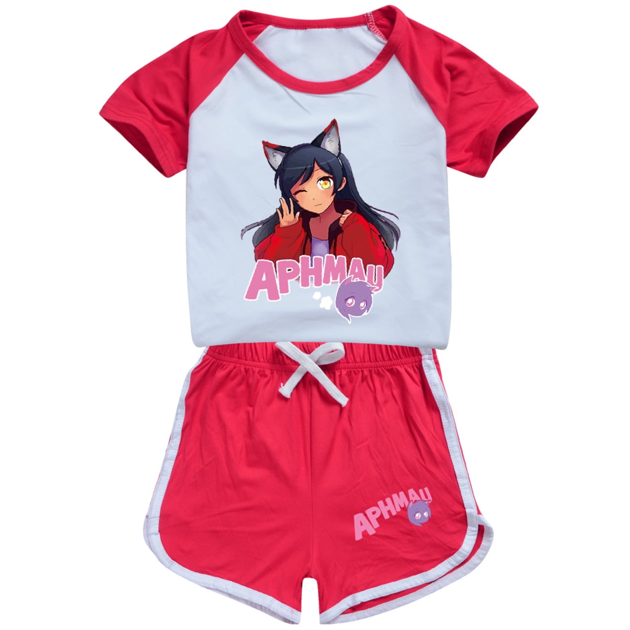 Akomah shorts & top set (little girls)