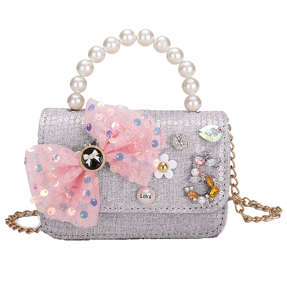 Small Crossbody Bag Little Girls Shoulder Bag Cute Handbag Purse Chain  Messenger Bag for Teens (Pink) - Walmart.com