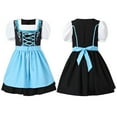 thumbnail image 1 of Girls Cute Festival Short Skirt Multicolor Campus Activity Performance Clothes, 1 of 7