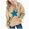 thumbnail image 1 of Girls Cute Graphic Hoodie Casual Long Sleeve Hooded Sweatshirt Pullover Tops,6-12 Months 12-24 Months 2t 3t 4t 5t 6t 7t 8t 9t Children Khaki 10-11 Years, 1 of 4