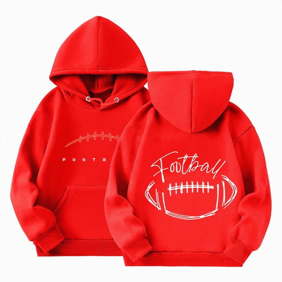 Girls Cute Hoodies Pullover Graphic Hooded Sweatshirts Long Sleeve Shirts Preppy Clothes,6-12 Months 12-24 Months 2t 3t 4t 5t 6t 7t 8t 9t Children Red 6-7 Years