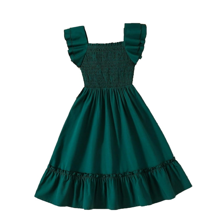 Cute dark cheap green dresses
