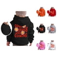 thumbnail image 1 of Girls Cute Print Hoodie Sweatshirt Long Sleeve Pullover Soft Crewneck Graphic Top for Kids Casual Style, 1 of 5