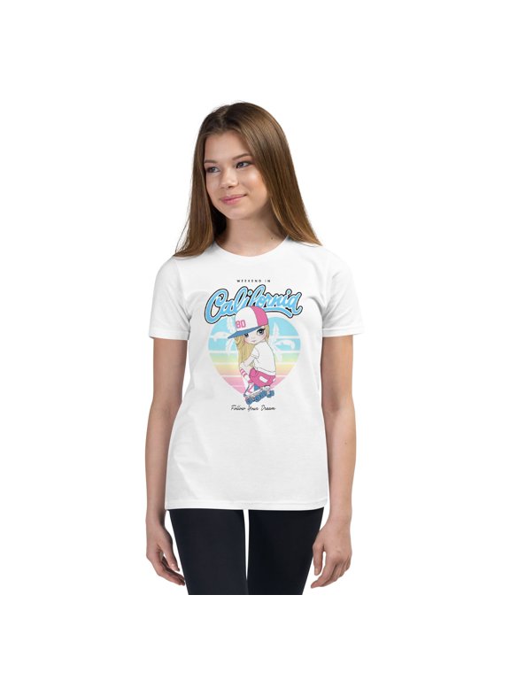 Girls Cute Short Sleeve T-Shirt