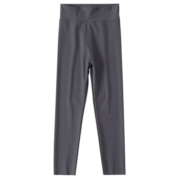 Girls Cute Stretch Soft Leggings High Waisted Basic Pull-On Yoga Pants Full Length Comfy Trouser