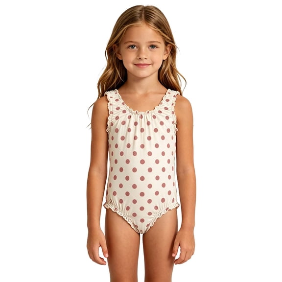 Girls Cute UV Sun Protection Swimsuit Long Sleeve Rash Guard Summer Water Park Outdoor Bathing Suit