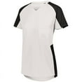 thumbnail image 1 of Girls' Cutter Jersey - Color - White/ Black - Size - L, 1 of 2