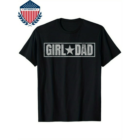 Girls Dad Tee For Men Father'S Day Proud Father of Girls T-Shirt