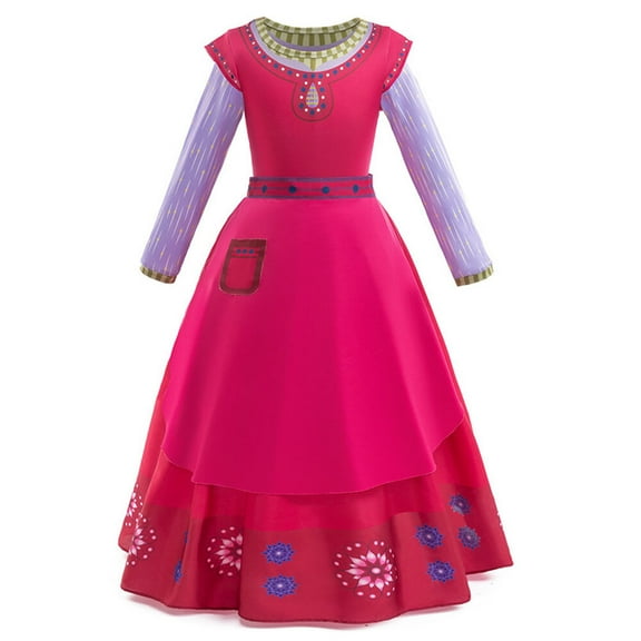 Girls Dahlia Dress Costume Adventure Princess Dress Up Christmas Cosplay Outfits