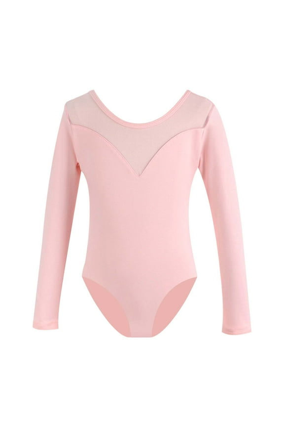 Girls Dance Dresses Performance Outfit - Short Sleeve Tutu Leotard for Ballet and Jazz Recital, Spring Summer Practice Wear for Kids