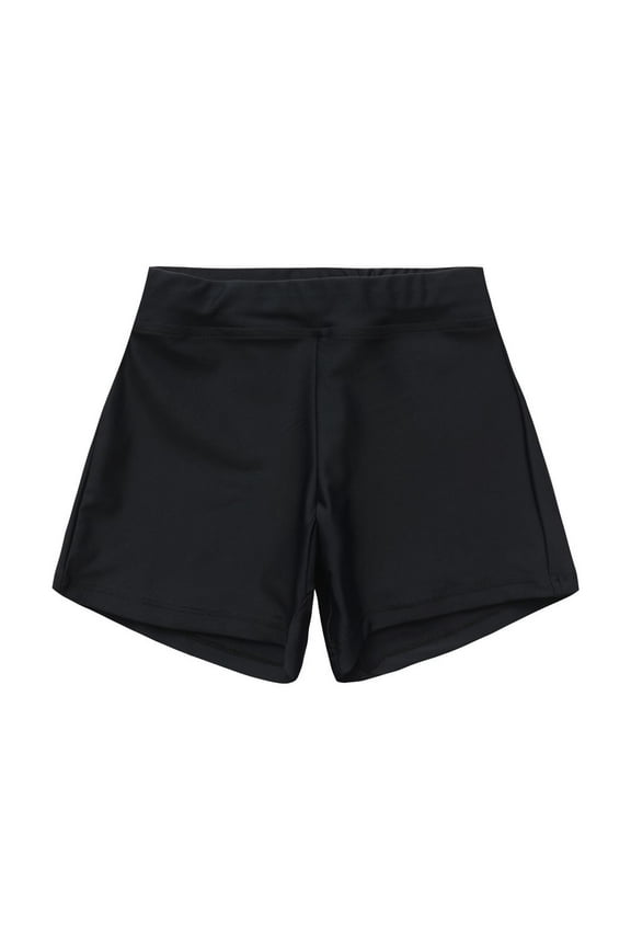 Girls Dance Shorts Gymnastics Shorts for Tumbling Volleyball Cheer Ballet Spandex Biker 4-14Y