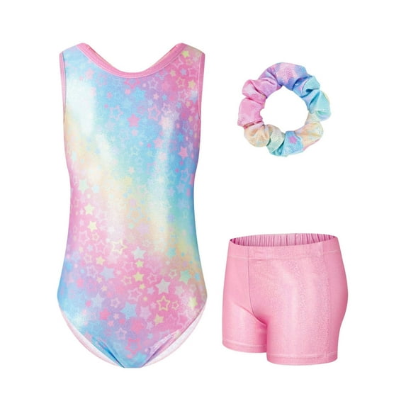 Girls Dance and Gymnastics Leotard,Hollow Back Sleeveless Leotard